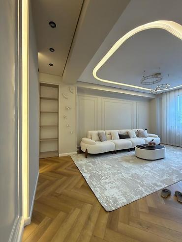 без агенство: 3 комнаты, 93 м², Тунгуч мкр Элитка, 6 этаж, Дизайнерский ремонт — 4