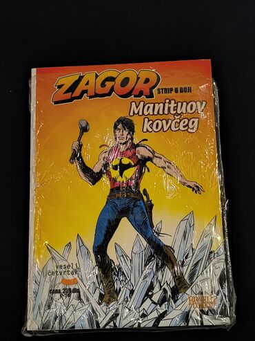 how i met your mother sa prevodom: Zagor strip "Manituov kovčeg" u koloru, izdanje Strip u boji
