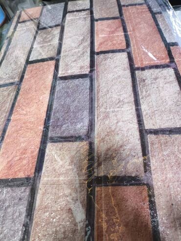 Самоклеящиеся обои: 3Д обои самоклеющиеся панели Размеры: 70*77 см ТВ Фон Кирпичная — 17