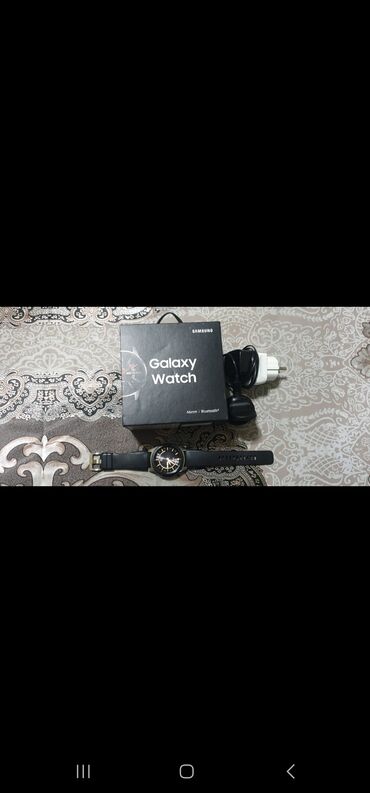 smart watch 7: İşlənmiş, Smart saat, Samsung, Аnti-lost, rəng - Gümüşü
