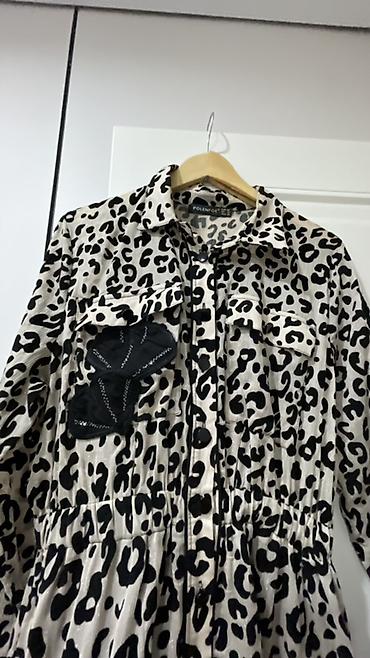 Повседневные платья: Платье-рубашка Clothe - Длина: макси - Цвет: графитовый/черный с — 13