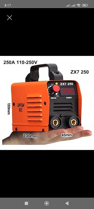 mini sauna: ZX7 250 mini inver­tor qaynaq aparatı - Cərəyan diapazonu: 250A - — 1