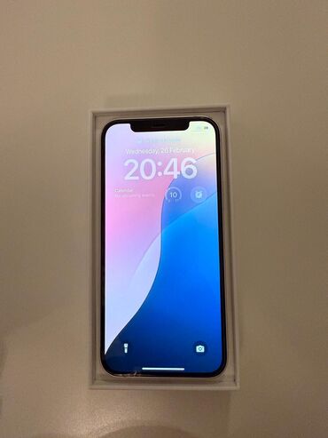 used iphone: Apple iPhone iPhone 12, 128 GB, White, Face ID