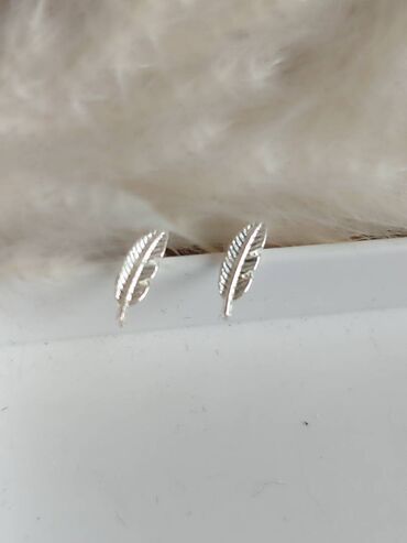 silver 925 cena: Screwback earrings, Material: Silver