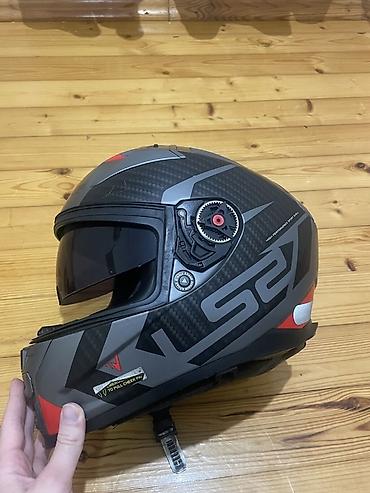 moto satış: LS2 kask satilir. Vizoru yoxdur. Ideal veziyetdedir. Gopro ucun iki — 4