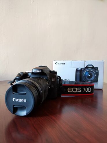 fotokameru canon eos 5d mark ii: Продаю Canon eos 70D с объективом 18-135 f3.5-5.6, с защитным фильтром