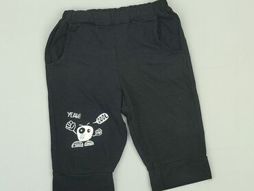 sukienka letnia czarno biała: 3/4 Children's pants 4-5 years, condition - Very good