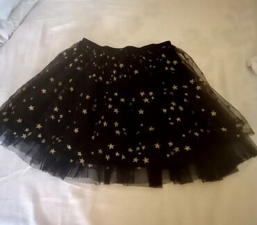 elegantne suknje i kosulje: Midi, 128-134, bоја - Crna