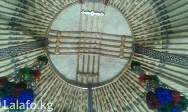 Продажа юрт: Продажа юрты, Каркас Деревянный, 40 баш, Диаметр: 3.5 метра — 9