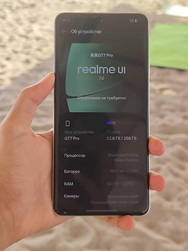 2 gb: Realme GT 7 Pro, Б/у, 256 ГБ, цвет - Серый, 2 SIM — 2