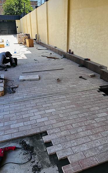 Фасадные гранитные плитки: Ангола блек Сары таш Гранит Мрамор Тан браун Онекис лабрадорит — 10