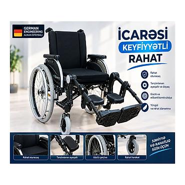 elil arabası: İcarəyə verilir – Alman istehsalı, rahat və funksional əlil arabası — 1