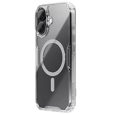Maske i futrole za telefone: Maska Nillkin Nature Pro Magnetic za iPhone 16 6.1 transparent. Uz — 2