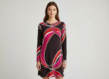 sukienka w krowie łaty zara: H&M, Sukienka damska, rozmiar M