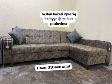 Divanlar: Künc divan, Yeni, Bazalı, Şəhərdaxili pulsuz çatdırılma