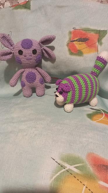 Подарки и сувениры: Вязаные игрушки амигуруми ручной работы - Персонажи: зайчики в — 6