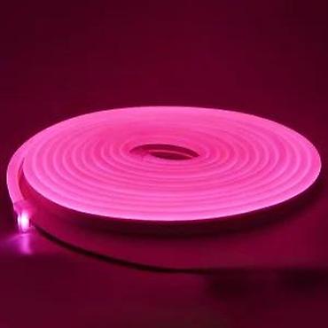 plasticni stepenik: LIMUN ŽUTA NEON LED TRAKA FLEX CREVO VODOOTPORNO 12V | *U ponudi i — 5