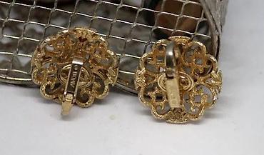 Setovi nakita: Vintage Avon nakit Goldtone Textured Scroll Work. Prodaje se prekrasan — 4