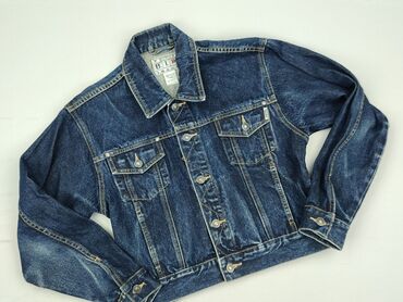 Blue, Women`s jeans jacket, size M (EU 38)