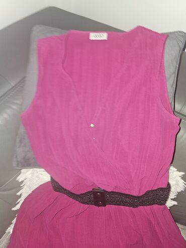 haljina sa resama: M (EU 38), color - Pink, Other style, With the straps