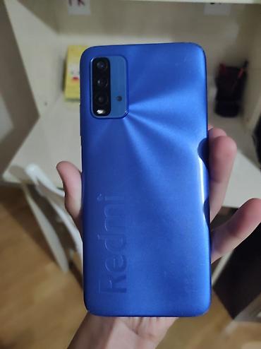 s20 ultra ekran: Redmi 9T, 64 GB, rəng - Mavi, Face ID, Barmaq izi — 1