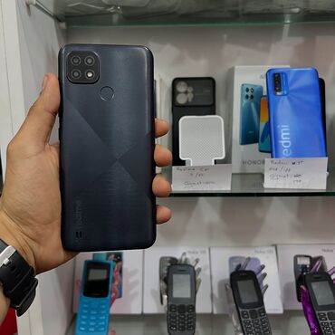 Mobil telefonlar: Realme C21, 64 GB, rəng - Göy, Sensor, Barmaq izi, İki sim kartlı