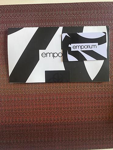 hədiyyə kart: Emporium hədiyyə kartı 300 m - Brend: Emporium - Növ: Plastik — 1