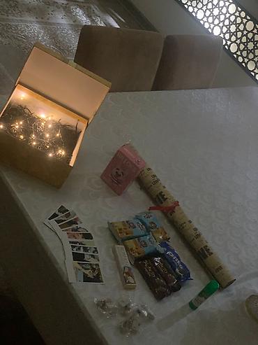 surpriz: Sevdiyin insan üçün özəl hazırlanmış sürpriz qutu 🎁🤍 Qutuya daxildir — 3