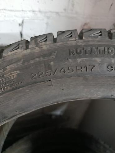 резина 225 45 r17 зима: Шины 225 / 45 / R 17, Зима, Б/у, Комплект, Легковые, Япония, Michelin — 2