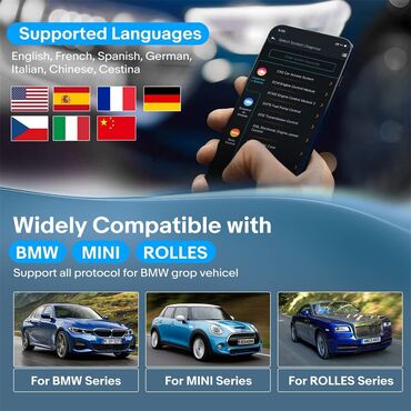 Alati za automobile: AUTOPHIX 3910 Bluetooth BMW/MINI/Rolls Royce IOS/Android Novo - — 10