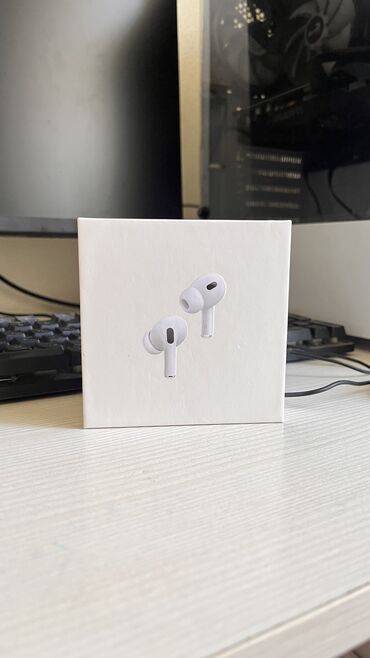 Наушники: 🎧 AirPods Pro 2 с шумоподавлением 💰 Цена: 1600 сом 📌 Характеристики