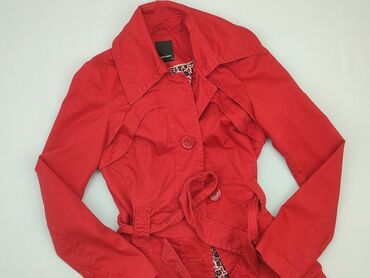 czerwona eleganckie bluzki: Trench, Vero Moda, XS (EU 34), condition - Very good