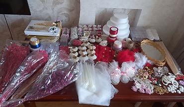 Готовый бизнес: Xonça ləvazimatları. Toy, nişan, xına Topdan qiymətə alınıb — 10
