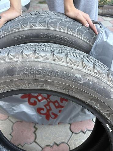 audi 80 b3: Шины 235 / 55 / R 19, Зима, Б/у, Комплект, Внедорожные (АТ/МТ), Китай, BOTO — 1