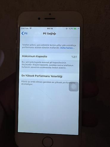 ayfon 8 plas: IPhone 6, 64 GB, Qızılı, Barmaq izi — 5