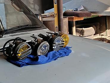 авто вит: Комплект противотуманных фар Mitsubishi Б/у, Оригинал — 2