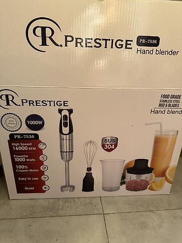 Mətbəx texnikası: Prestige PR-7536 əl blenderi seti Çoxfunksiyalı mətbəx yardımçısı: - — 2