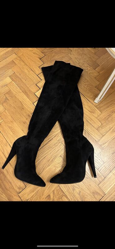 ara zenske cizme: High boots, YSL