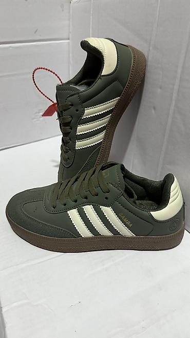 samba: Кроссовки Adidas Samba • Цвет: оливковый (khaki) • размеры: 36 - 40 — 1