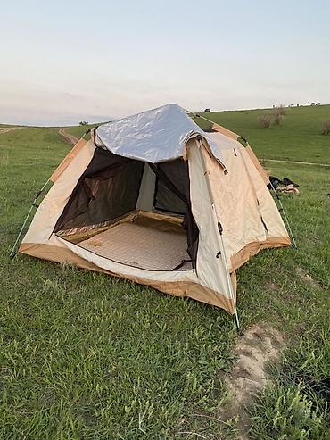 Спорт жана эс алуу: ⛺ АРЕНДА ПАЛАТОК ДЛЯ ОТДЫХА 🏕 Палатка 2,10 × 2,10 м 💰 Аренда — 500 — 2