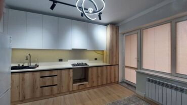 готовые квартиры под псо бишкек: 2 комнаты, 77 м², Элитка, 6 этаж, Евроремонт