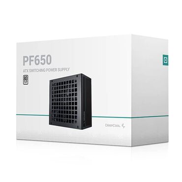 deepcool блок питания: Азыктандыруу блогу, Жаңы, DeepCool, 650 Вт, 80 Plus, 650 Вт