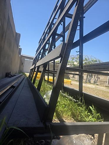 stend vitrin: Şüşə və vitraj panellərin daşınması üçün metal “A-Frame” stend - — 3