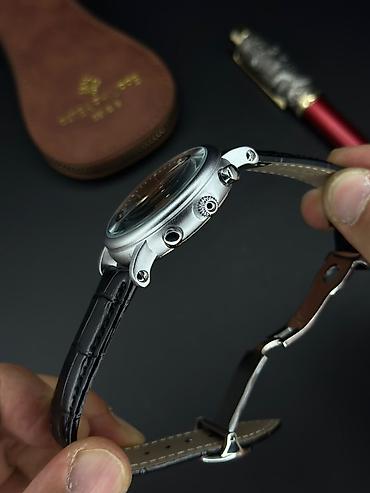3d saat: Patek Philippe Geneve kişi qol saatı - Korpus: paslanmayan polad — 8