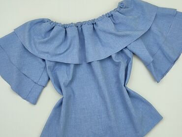 bluzki z dużym dekoltem plus size: Блуза жіноча, S, стан - Ідеальний