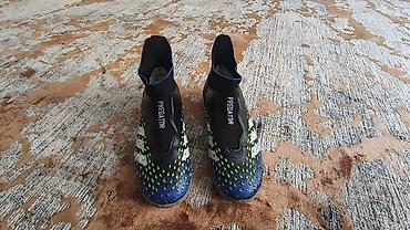 футболные кеды: Футзальная обувь adidas Predator (индор/зал) кроссовки одевали только — 6