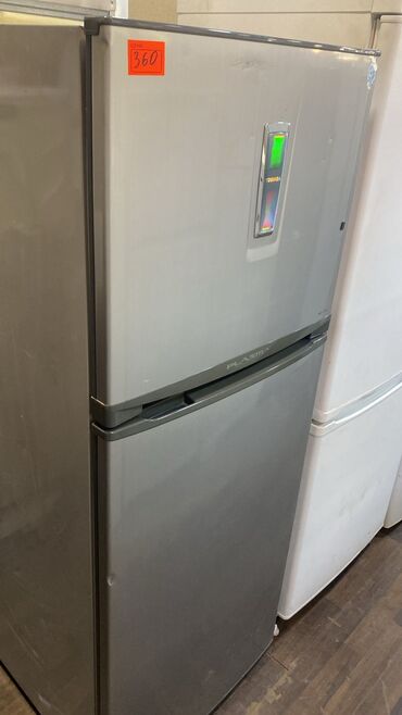 tostur: 2 qapılı Toshiba Soyuducu Satılır, rəng - Boz