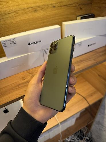 Apple iPhone: IPhone 11 Pro, Б/у, 64 ГБ, Зеленый, Коробка, 100 % — 7