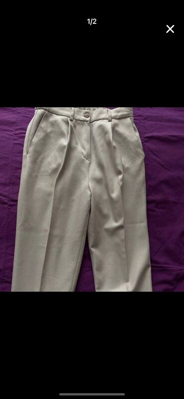 Şalvarlar: Women's Pant L (EU 40), rəng - Bej