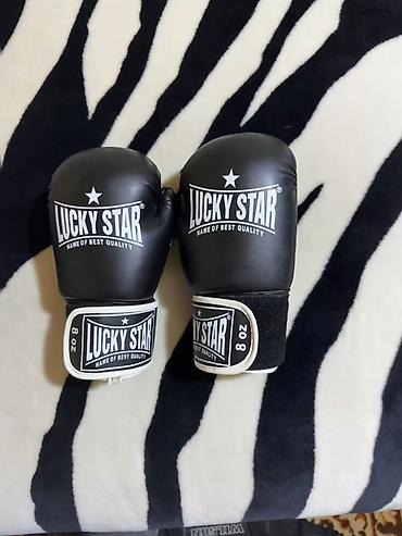 qara çanta: Boks və döyüş idmanı üçün tam set - Boks əlcəkləri: Lucky Star, 8 oz — 1